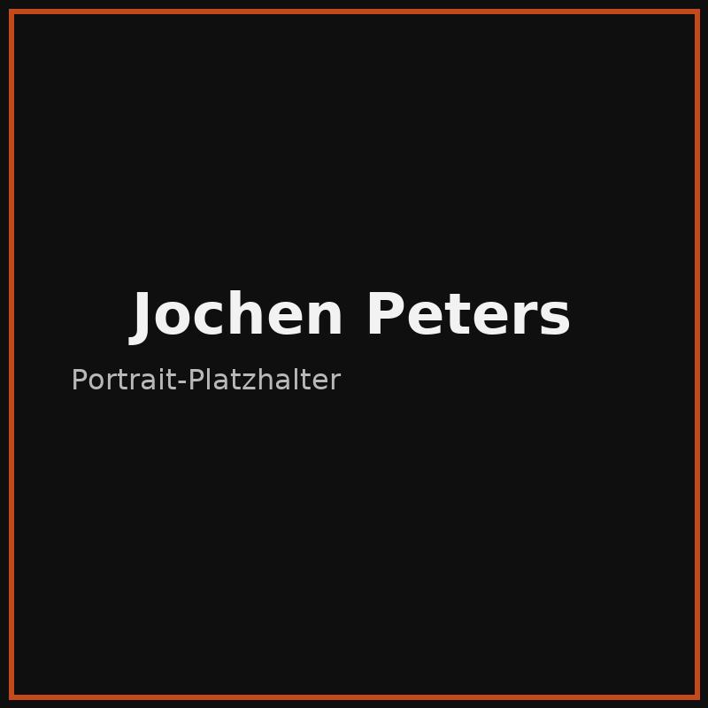 Jochen Peters – Portrait